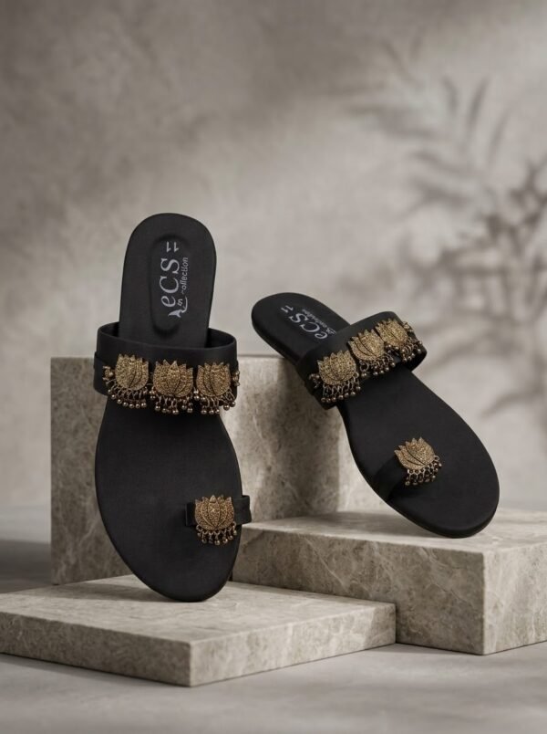 Ethnic Kolhapuri Slides - Image 3