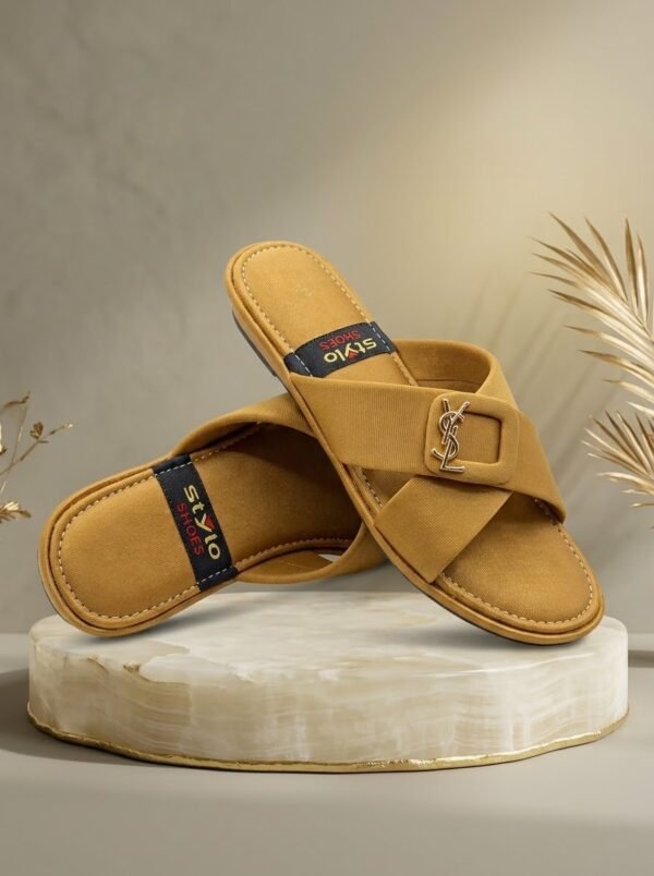 Mustard Comfort Slides - Image 2