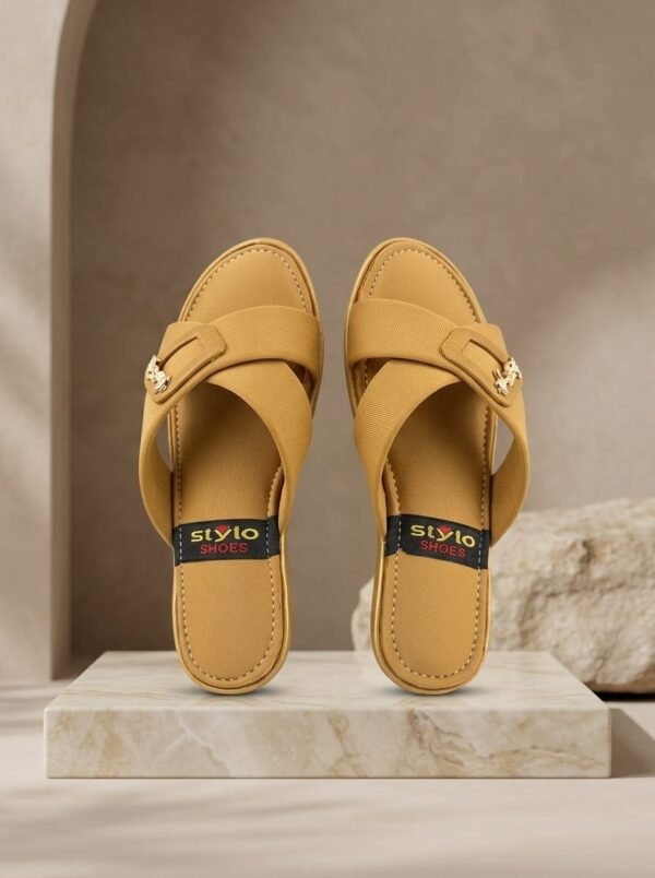 Mustard Comfort Slides - Image 3